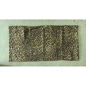 Ralph Lauren Aragon Leopard Animal Print King Pillowcase Guinevere Vintage VGUC